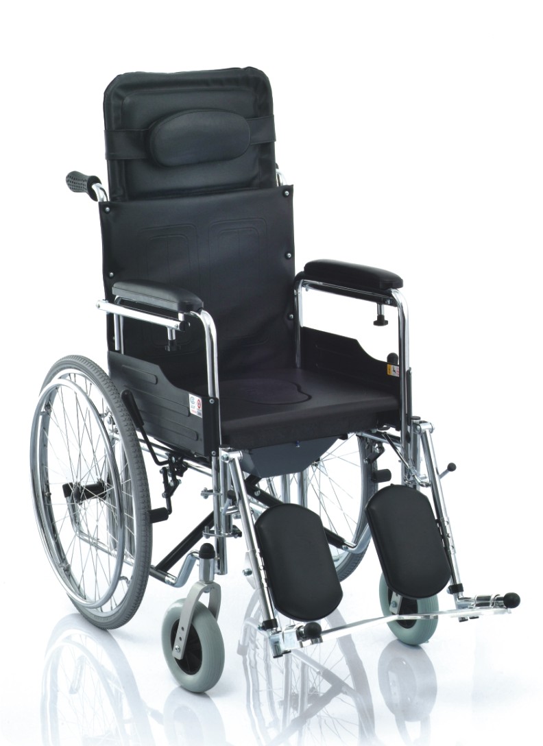 鱼跃 轮椅车 H009B（喷塑软座）
