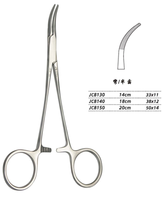 金钟分离结扎钳 14cm