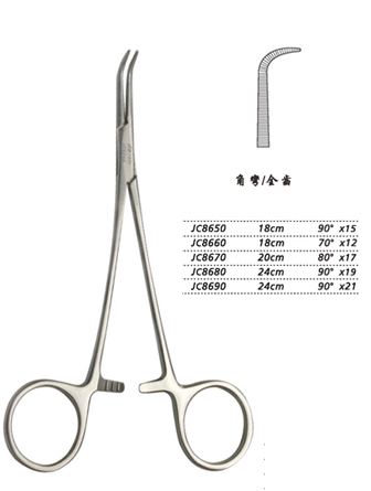 金钟分离结扎钳 18cm