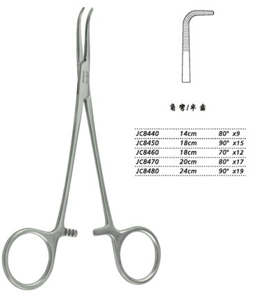 金钟分离结扎钳 14cm