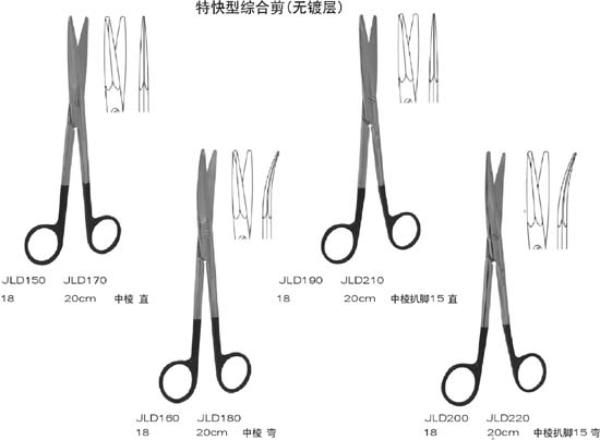 上海金钟综合组织剪18cm