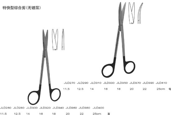 上海金钟综合组织剪20cm