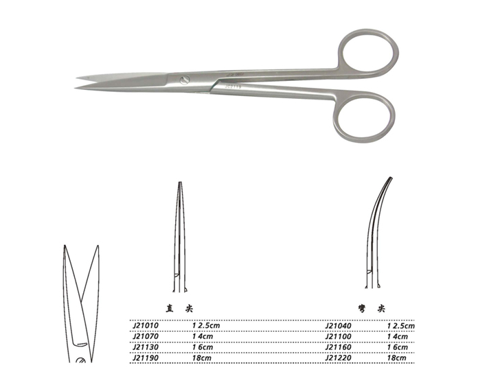 金钟手术剪J21010