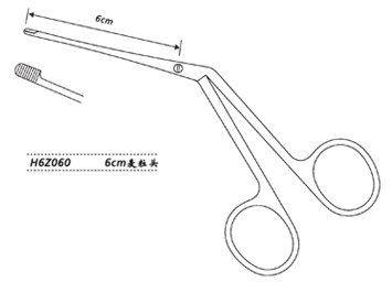 金钟耳异物钳H6Z060
