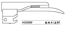 金钟麻醉咽喉镜H33090