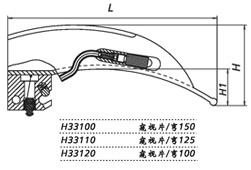 金钟麻醉咽喉镜H33100