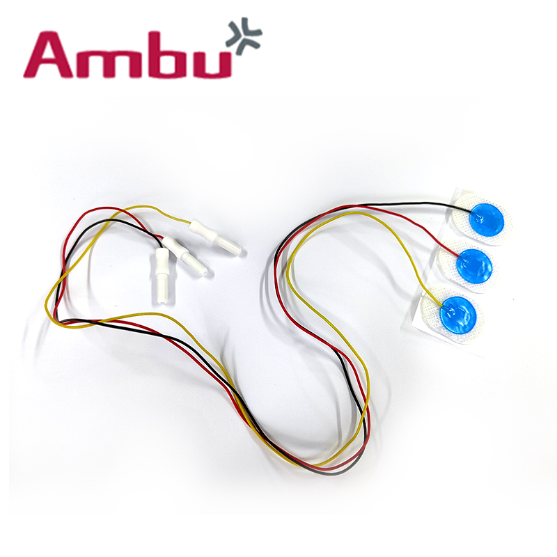 AMBU 丹麦安保蓝点心电电极片NF-50-K/12/EU